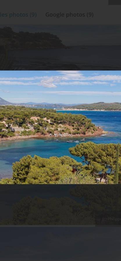 Charmant Studio Dans Villa - Jardin Privatif . La Seyne-sur-Mer Exterior foto